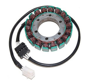 Stator XV535 Virago Yamaha 2GV-81410-20-00, 32101-38B02, 31120-MW2-781 ...